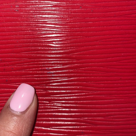Louis Vuitton Red Epi Long Wallet Pouch - Picture 14 of 16
